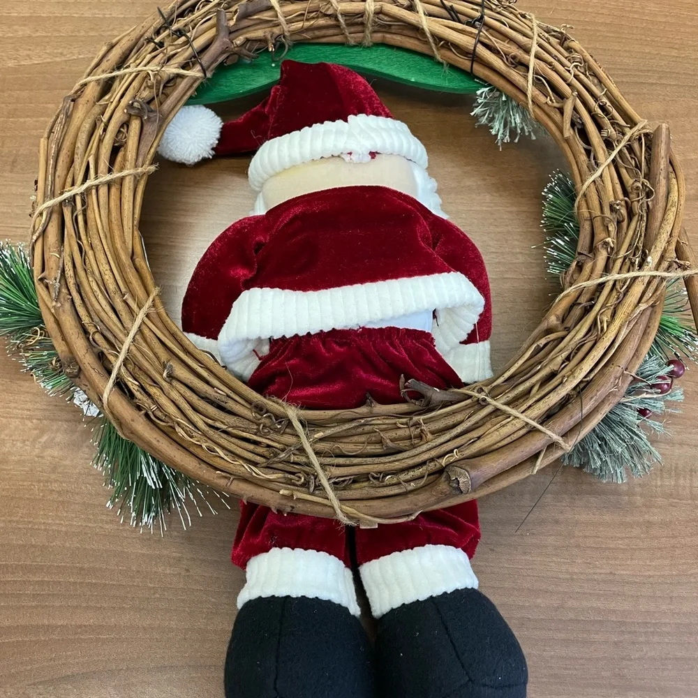 Santa (Christmas) wreath